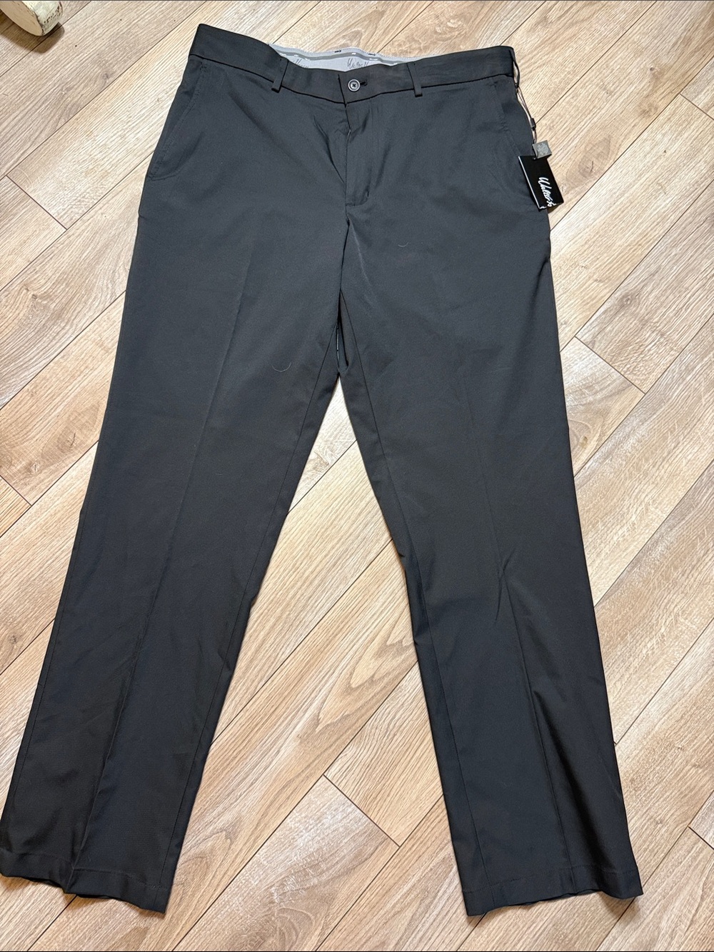 Men's Walter Hagen Classic Black Dress Pants